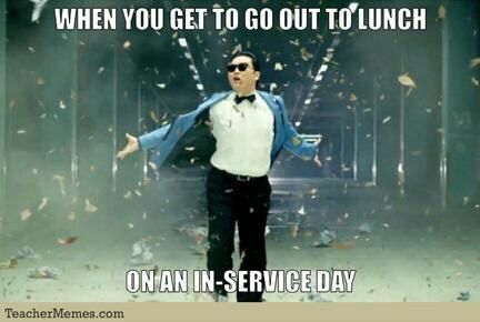 Lunch on inservice day! Psy Gangnam Style, Teacher Memes Funny, Classroom Humor, Teaching Memes, Classroom Memes, Oppa Gangnam Style, Teaching Humor, Teacher Problems, Teaching Quotes