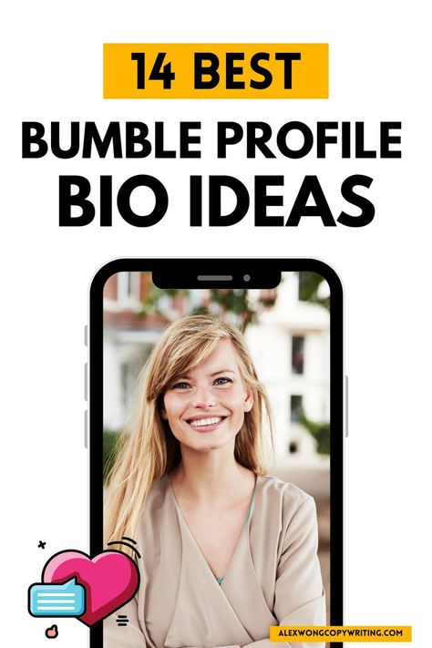 An attractive girl is seen looking at the camera smiling on a smartphone. Bumble Bio, Profile Bio Ideas, Older Men Quotes, Bumble Profile, Bumble App, Bumble Dating App, Free Local Dating, Bumble Dating, Funny Bio