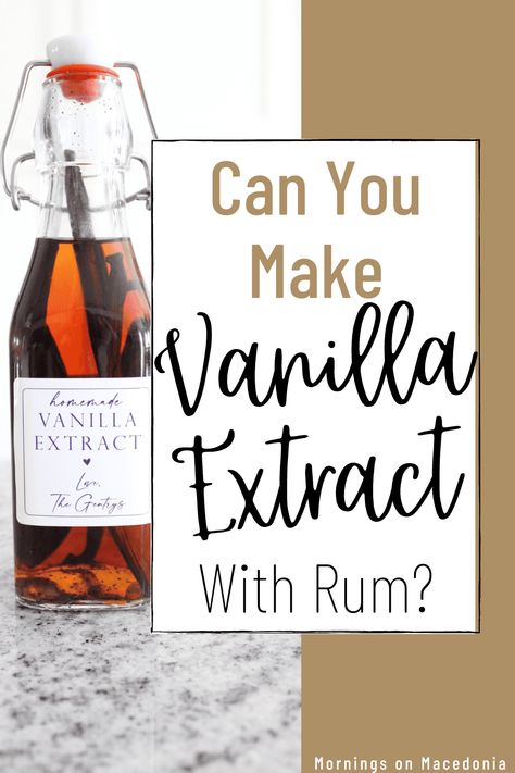 Get ready to add some fun flavor to your morning routine in our latest feature: Can You Make Vanilla Extract With Rum? Join us as we explore the exciting world of homemade vanilla extract, taking you through step-by-step instructions to create your very own unique and irresistible concoctions right in the comfort of your kitchen. Diy Vanilla Extract Recipe, Vanilla Extract Recipes, Rum Vanilla Extract, Vodka Vanilla Extract, Making Vanilla Extract With Rum, Diy Bourbon Vanilla Extract, How Do You Make Vanilla Extract, Whiskey Vanilla Extract, Vanilla Extract With Bourbon