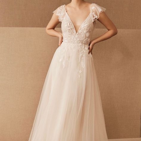 Cold Shoulder Wedding Dress, Willowby By Watters, Watters Wedding Dress, Wedding Dresses Whimsical, Wedding Dress Gown, Wedding Dress Brands, Strapless Wedding Gown, Shoulder Wedding Dress, Sheath Wedding Gown