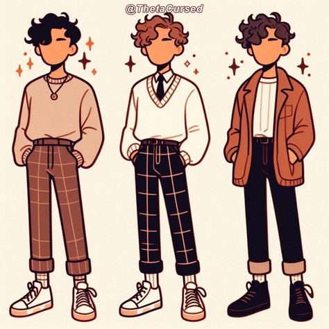 Cottagecore Male Outfits, Cottagecore Male, Drawn Outfits, Academia Core, Outfit Adopts, Fashion Character, Mens Fashion Illustration, Trendy Boy Outfits, Clothing Design Sketches