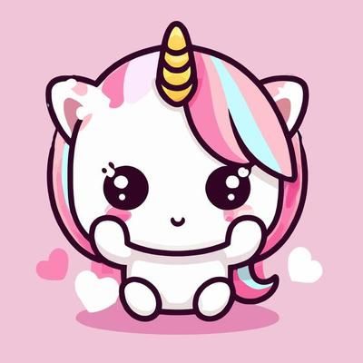 Cute Unicorn illustration Unicorn kawaii chibi vector drawing style Unicorn cartoon 17047824 Vector Art at Vecteezy Kawaii Unicorn Drawing, Cute Unicorn Drawing, Cute Kawaii Unicorn, Chibi Unicorn, Kawaii Vector, Unicorn Cartoon, Doodle Art For Beginners, Unicorn Drawing, Sticker Cartoon