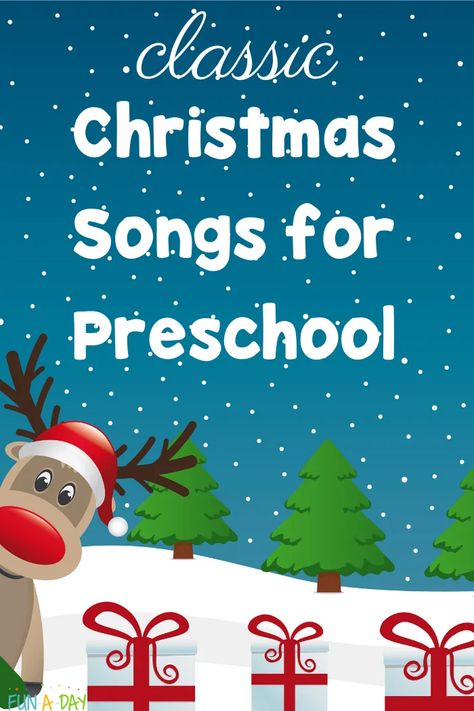 Preschool Christmas Program Songs, Christmas Songs For Kids To Perform, Fun Christmas Songs, Christmas Songs For Toddlers, Preschool Christmas Songs, Songs For Preschool, Christian Christmas Songs, Christmas Concert Ideas, Christmas Lesson Plan