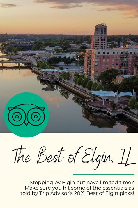 See Trip Asvisor's top picks for attractions, food and lodging for Elgin Illinois in 2021. Elgin Illinois, Holiday Specials, Public Library, Illinois, Trip Advisor, Outdoor Activities, Things To Do, History, Water