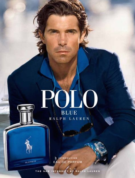 Most people recognise Nacho from his intense poses in magazines and on… Ralph Lauren Cologne, Nacho Figueras, Best Perfume For Men, Polo Team, Perfume Ad, Celebrity Perfume, Perfume And Cologne, Polo Blue, Luxury Perfume