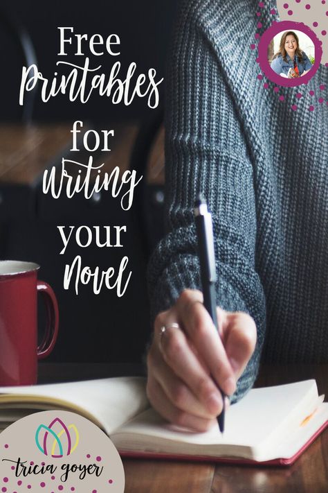 Free Printables for Writing Your Novel | Tricia Goyer Book Writing Worksheets, Novel Planning Templates Free, Novel Outline Template Printable, Novel Writing Worksheets, Writing A Book Outline Template, Book Writing Template, Novel Outline Template, Novel Writing Outline, Planner For Moms