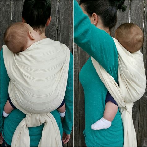 15 Back Carries: Ways to Use a Short Woven Wrap Moby Wrap Back Carry, Diy Baby Carrier Wrap With Blanket, Baby Carrying Wrap, Kangaroo Baby Carrier, Diy Maternity Clothes, Diy Baby Carrier, Baby Holder, Baby Wearing Wrap, Free Baby Patterns