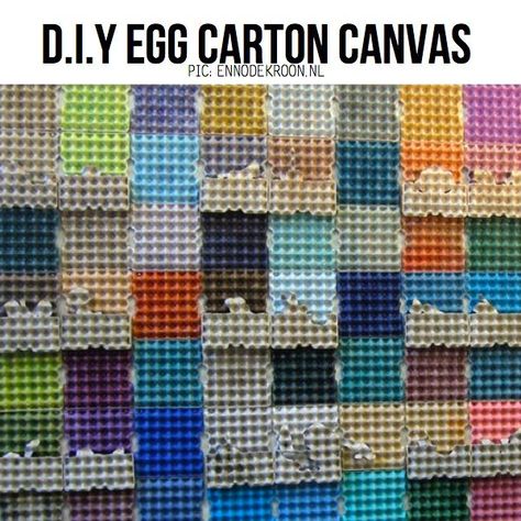 Egg Carton Wall, Egg Carton Diy, Diy Egg Carton, Egg Carton Art, Acoustic Panels Diy, Recycle Interior, Carton Diy, Sculpture Lessons, Egg Cartons