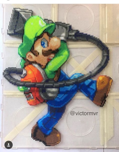 Hama Mario, Perler Bead Mario, Melty Bead Designs, Hama Art, Pokemon Bead, Perler Creations, Melty Bead Patterns, Pearl Beads Pattern, Easy Perler Beads Ideas