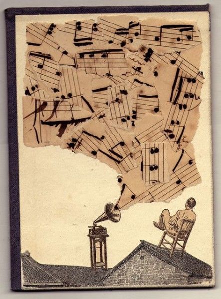 21 Ejemplos de Arte en Partituras Sheet Music Artwork, Sheet Music Art, Image Collage, Collage Art Projects, Music Collage, Music Artwork, Musical Art, Musical Notes, Old Book