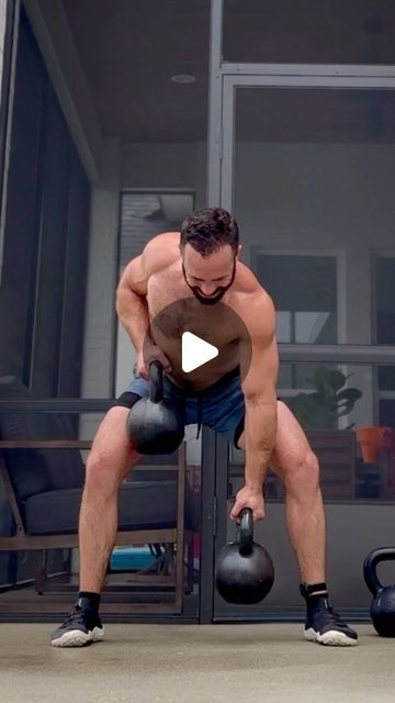 Cameron Martin - Health & Fitness Coach on Instagram: "These quick hitters are necessary sometimes. Especially with an unpredictable schedule and 3 kids. The kettlebells are 24kg/53lbs.
-
Coaching in bio.
-
#fullbodyworkout #kettlebelltraining #workout #kettlebellworkout #fitness #dadfit #homegym" Double Kettlebell Workout, Hiit Workouts Kettlebell, Kettlebell Hiit Workout, Kettlebell Hiit, Kettlebell Kings, Kettle Bell, Kettlebell Training, Kettlebell Workout, Fitness Coach