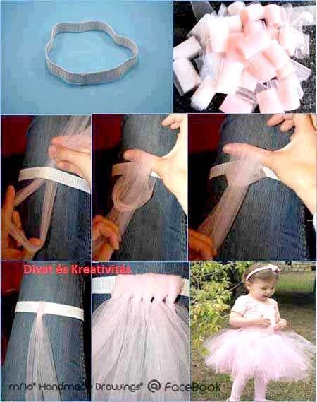 Tutu Diy, Tulle Skirt Tutorial, Diy Skirts, Diy Tulle, No Sew Tutu, Diy Sy, How To Make Tutu, Diy Tutu, Centerpieces Diy