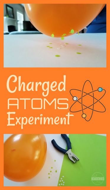 Charged Atoms Science Experiment - this is an easy science experiment for kids of all ages! Perfect for kindergarten, first grade, 2nd grade, 3rd grade, 4th grade, 5th grade, public school, summer learning, and homeschool. Homeschool Science Experiments, 8th Grade Science, 4th Grade Science, Chemistry Experiments, 5th Grade Science, Chemistry Labs, Easy Science Experiments, Science Activities For Kids, Fair Projects