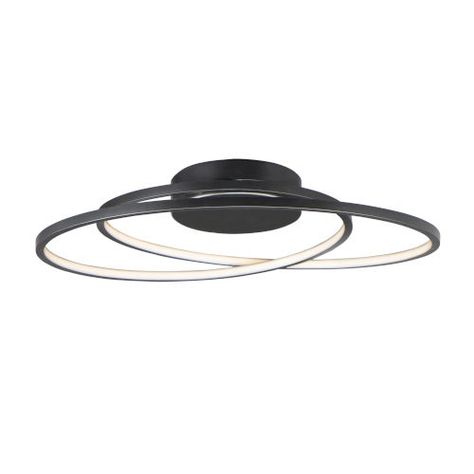 Et2 Cycle Black 25 Inch LED Flush Mount E21322 Bk | Bellacor Black Flush Mount Light, Et2 Lighting, Loft Decor, Flush Mount Lights, Semi Flush Lighting, Unique Sculptures, Light Fixtures Flush Mount, Light Sculpture, Led Flush Mount