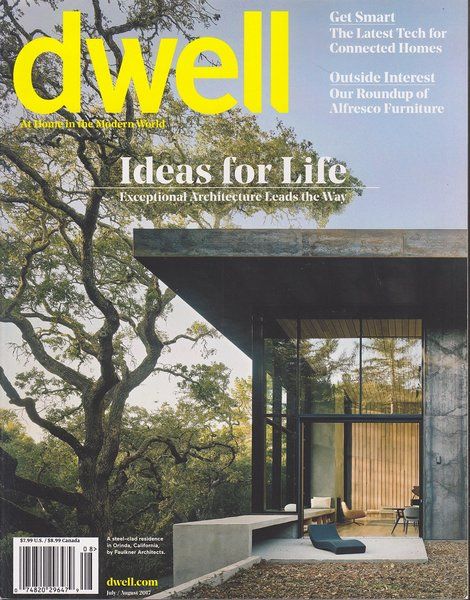 Dwell Magazine Faulkner Architects, Dwell Magazine, Contemporary House Exterior, Road House, Minimalist House Design, Mountain Homes, Nordic Modern, Architecture And Design, Magazine Subscription