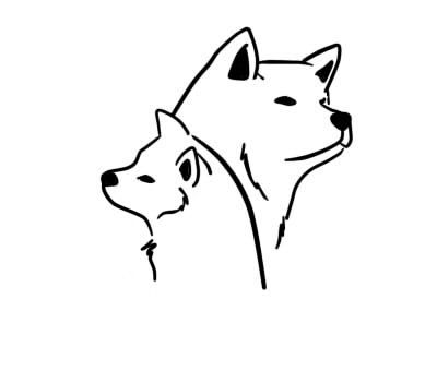 Akitas Japanese Akita Tattoo, Hachiko Drawing, American Akita Tattoo, Akita Tattoo Ideas, Akita Inu Drawing, Akita Dog Tattoo, Akita Dog Drawing, Akita Inu Tattoo, Akita Drawing