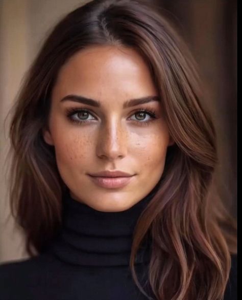 Elegant Brunette, Hair Care Routine Daily, Woman Hairstyles, Subtle Highlights, Brunette Woman, Hair Care Routine, Hair Health, Beautiful Eyes, Dark Hair