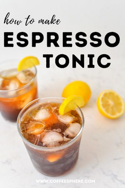 Sparkling Coffee Recipe, Coffee To Make At Home, Espresso Tonic Recipe, Coffee Tonic, Espresso Tonic, Cashew Coffee, Baileys Drinks, Mixology Recipes, Bitters Recipe