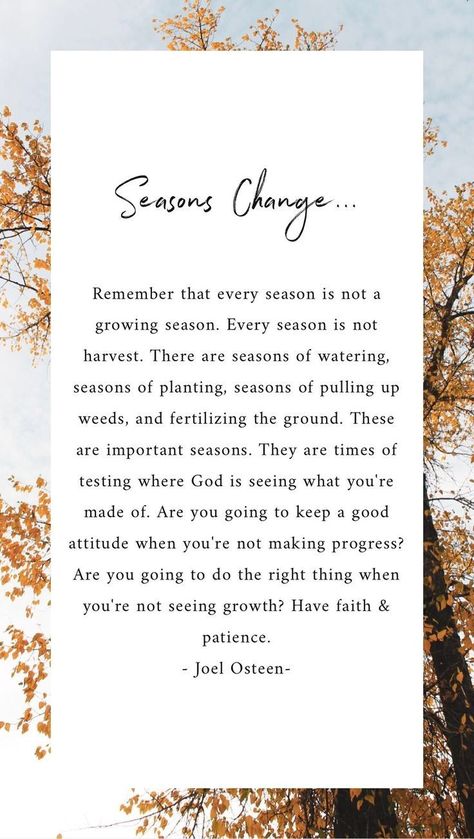 He Is Faithful Quotes, He Makes Everything Beautiful In Time, Joel Osteen Quotes Encouragement, Quotes God Faith, Faith Scriptures, Joel Osteen Quotes, Quotes Faith, Joel Osteen, Seasons Change