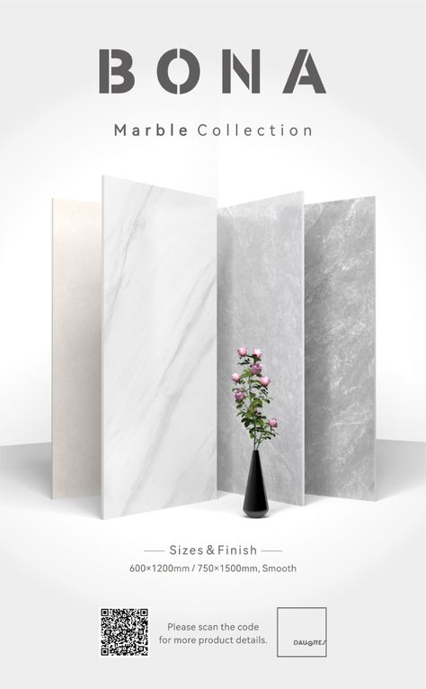 With the popular marble-looks, present you an ultimate skin-friendly texture.
#tile #tiledesign #porcelain #interiordecor #italiandesign #marbledesign #floortile #walltile #indoor #export #import #buildingmaterials #import #export Marble Creative Ads, Marble Ads, Tiles Creative Ads, Tiles Advertisement, Tiles Ads, Catalog Design Layout, Luxury Texture, Black Friday Poster, Creative Tile