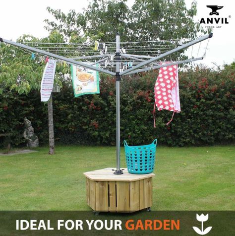 Get Clothes Line Base. Rotary Clothes Line / Washing Line Base with Ballast Parasol Table Unique Design. Want to keep updated? Contact Us at 7735436606 Outdoor Washing Lines, Outdoor Clothes Lines, Garden Cushion Storage, Outdoor Laundry, Washing Lines, Clothes Washing, Patio Grill, Mix Concrete, Treated Timber