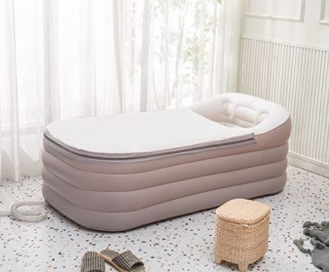 Inflatable Bathtub, Portable Bathtub, Inflatable Spas, Air Bathtub, Spa Bathtub, Drain Opener, Moroccan Mosaic, Soft Flooring, Designer Pumps