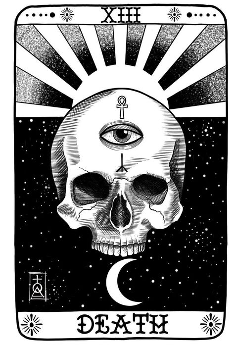 Tarot Cards Art Illustration, Tarot Card Tattoo, Tarot Tattoo, Annoying Orange, Unus Annus, Card Tattoo, Tarot Cards Art, Art Carte, Tattoo Art Drawings