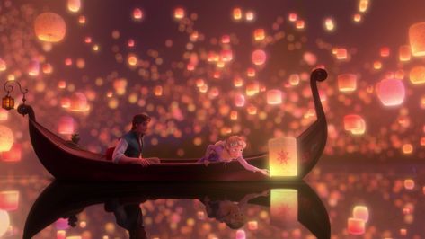 Tangled Floating Lanterns, Disney Desktop Wallpaper, Disney Love Songs, Tangled Lanterns, Tangled Wallpaper, Tangled 2010, Sun Symbol, Floating Lanterns, Images Disney