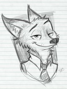 1000+ ideas about Disney Sketches on Pinterest | Sketching, Glen ... A Drawing, Drawing Ideas, Fox, Sketch