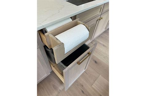 Dura Supreme Paper Towel Drawer Towel Drawer Kitchen, Paper Towel Drawer Kitchen, Paper Towel Drawer, Towel Drawer, Kitchen Cooking Appliances, Kitchen Ventilation, Kitchen Technology, Kitchen Paper Towel, Bath Sinks