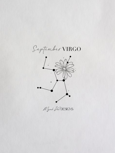 Artist: MyahVal Designs​​​​​​​​​   #digitalart  #artwork #tattooart #floralart #tattoos #floraltattoo #tattooideas #minimalist #tattoodesign #birthflower #birthflowers Virgo Sign Tattoo, Virgo Tattoo Designs, Earth Tattoo, Virgo Tattoo, Virgo Sign, Arm Tattoos For Women, Arm Tattoos, Elegant Tattoos, Smartphone Wallpaper