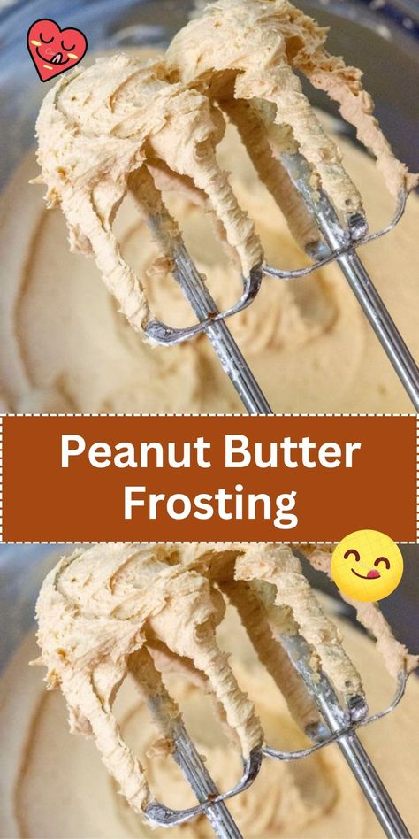 A smooth, creamy frosting that’s perfect for cakes and cupcakes. It combines peanut butter with powdered sugar, butter, and a touch of milk, resulting in a rich and decadent topping. Peanut Butter Filling For Cake, Peanut Butter Frosting Easy, Dip For Fruit, Peanut Butter Icing, Quick Cookies, Creamy Frosting, Cake Frosting Recipe, Filled Cupcakes, Peanut Butter Frosting