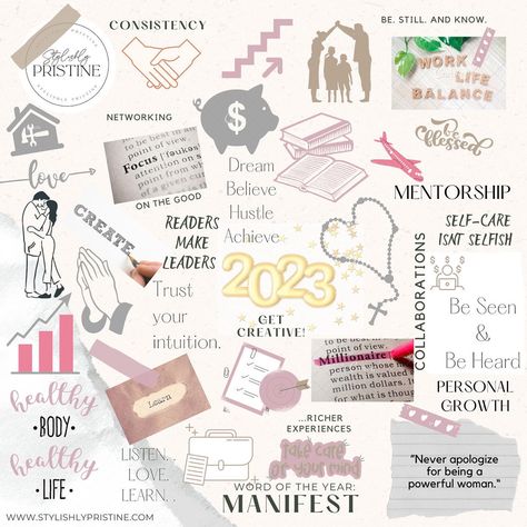 My (digital) vision board