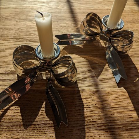 The bows are back in town...🎀 For the first time in a long time, all our bow candle holders and napkin rings are back in stock - and all our candles are available to buy individually - so you can mix and match away and find just the right combination just for you Bow Candle, Back In Stock, Mix N Match, Mix And Match, Napkin Rings, First Time, Napkins, Candle Holders, The First