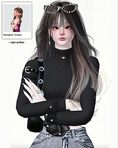 ७ zepeto id : @itslialiae ’ ♥︎ ७ insta : @itslialiae ’ ♥︎ ७ tiktok : @itslialiae ’ ♥︎ Zepeto Avatar Ideas, Zepeto Looks Ideas, Image Editing Photoshop, Photoshop Projects, Digital Painting Tutorials, Attractive People, Pose Ideas, Image Editing, Painting Tutorial