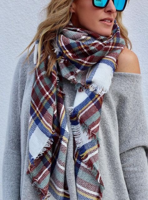 Scarf outfit fall