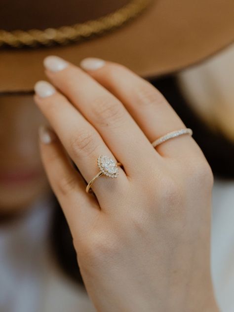 Halo Engagement Rings - Sarah O. Engagement Ring Marquise Vintage, Marquette Diamond Ring, Marquise Ring Stack, Marquee Ring, Halo Marquise Engagement Ring, Marquise Engagement Ring Gold, Marquise Halo Engagement Ring, Vintage Marquise Engagement Ring, Marquise Engagement Ring Halo