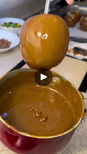 152K views · 2.5K reactions | Manzanas con caramelo y chocolate 🍫 🍏🍎 | By Javier sanchez repostero | Facebook Javier Sanchez