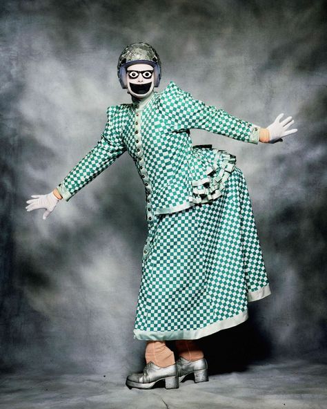 MYLES ASHBY - Leigh Bowery, Session IV, Look 17 by Fergus Greer,... Leigh Bowery, Kids Collage, Outrageous Fashion, Jazmin Bean, Queer Fashion, Green Gown, Club Kids, Fashion Project, Fashion Images