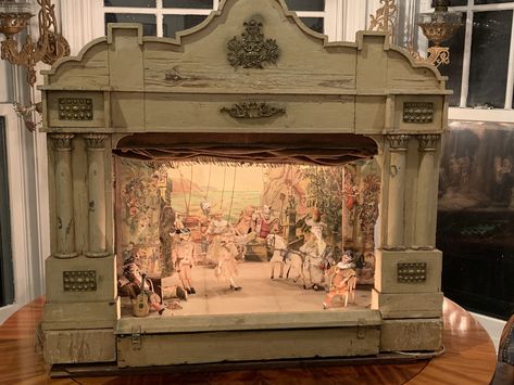 Circus Tent Illustration, Puppet Stage, App Drawings, Room Box Miniatures, Paper Theatre, Toy Theatre, Vintage Theatre, Kids Theater, Mini Doll House