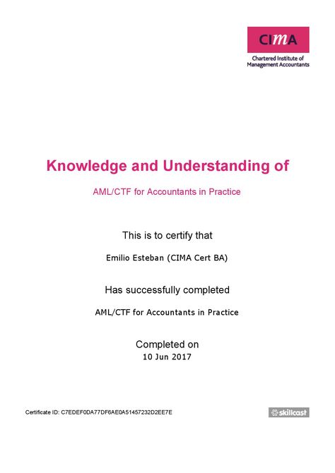 CIMA Certificate Anti money laundering for accountants Anti Money Laundering Certificate, Anti Money Laundering, Organizational Management, Management Accounting, Employability Skills, Business Accounting, Financial Modeling, Internal Audit, How To Influence People