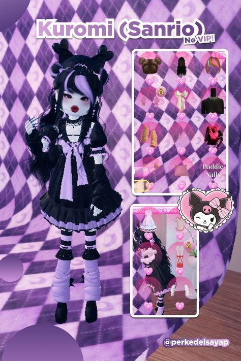 Beauty and Makeup: #beauty, #makeup, #skincare, #haircare Dresses For Dolls, Pastel Goth Dress, Kuromi Outfit, Modest Street Fashion, Gothic Pastel, Sanrio Outfits, Harajuku Dress, Scene Dress, Outfits Pastel