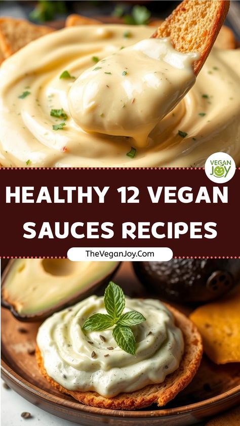 Sauce it up, vegan style: 12 recipes for every occasion Vegan Burger Sauce, Vegan Sauce, Southwest Sauce, Spring Roll Sauce, Vegan Sauce Recipes, Ube Recipes, Vegan Rice, Sauce For Rice, Vegan Ranch