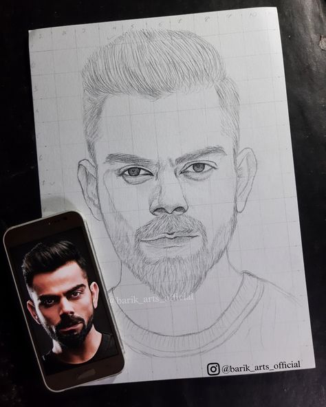 A3 Size Sketches, Virat Kohli Art Sketch, Virat Kohli Drawing Outline, Virat Kohli Painting Easy, Virat Kohli Portrait Sketch, Potrait Sketch Beginner, Virat Kohli Sketch Pencil Easy, Virat Kohli Stencil Art, Virat Drawings