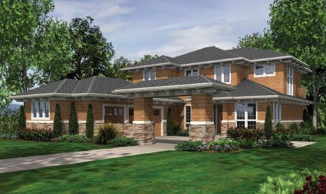 Front Rendering Housing Styles, Prairie Style Architecture, Updated Farmhouse, Prairie Design, Eden Rock, Modern Prairie, Ranch Homes, Prairie House, Prairie Home