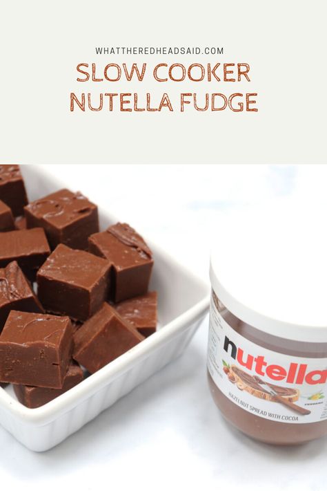 Slow Cooker Fudge, Baileys Fudge, Chocolate Concrete, Cookies And Cream Fudge, Nutella Fudge, Fudge Flavors, Fudge Recipes Easy, Fudge Easy, Chocolate Nutella