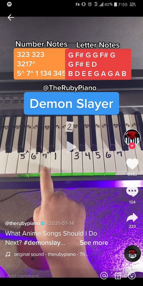 demon slayer in 2022 | Piano songs chords, Piano notes songs, Piano songs Keyboard Notes For Songs, Piano With Letters, Piano Songs Chords, Chords Piano, Piano Songs Sheet Music, Piano Tutorials Songs, Piano Songs For Beginners, Piano Sheet Music Letters, Piano Music Easy