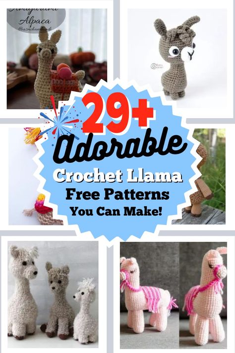 Crochet llama and alpaca patterns have gained immense popularity in the world of crafting and amigurumi enthusiasts. These delightful designs allow crafters to create adorable, huggable llamas and alpacas using their crochet hooks and colorful yarns. Crochet Alpaca Amigurumi Pattern Free, Free Alpaca Crochet Patterns, Free Crochet Llama Pattern, Crochet Llama Pattern Free Easy, Alpaca Crochet Pattern Free, Llama Crochet Pattern Free, Crochet Llama Pattern Free, Crochet Llama Pattern, Llama Crochet Pattern