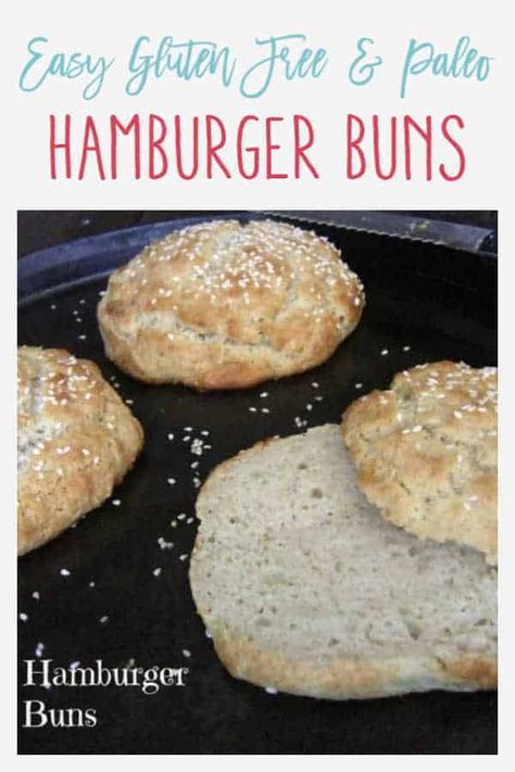 Gluten Free Hamburger Buns Recipe, Paleo Hamburger Buns, Paleo Buns, Gluten Free Hamburger Buns, Gluten Free Hamburger, Healthy Breads, Paleo Menu, Hamburger Bun Recipe, Everyday Dinners