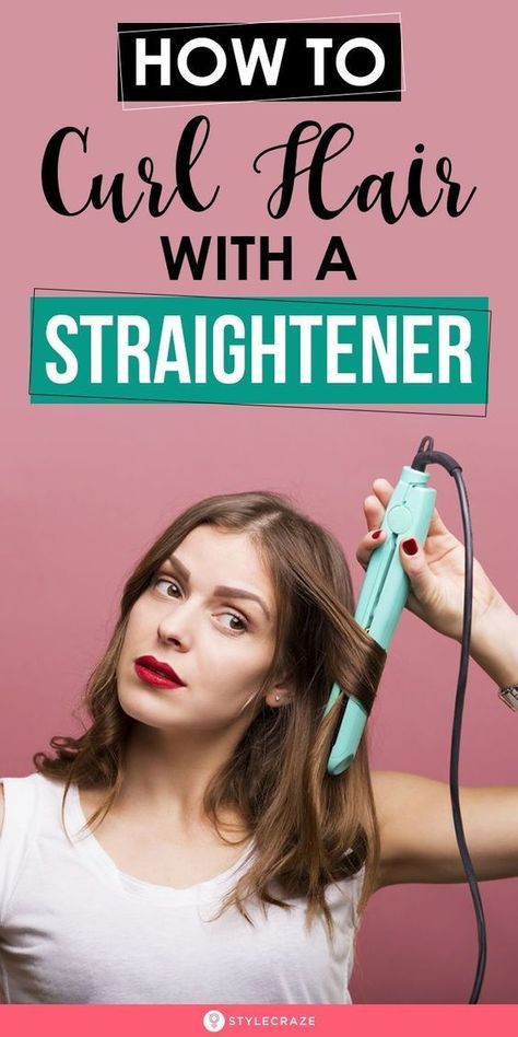 Flat Iron Hacks, Curl Hair With A Straightener, Hair With A Straightener, How To Curl Hair, Flat Iron Tips, Roller Curls, Natural Looking Curls, Curls With Straightener, Beach Curls